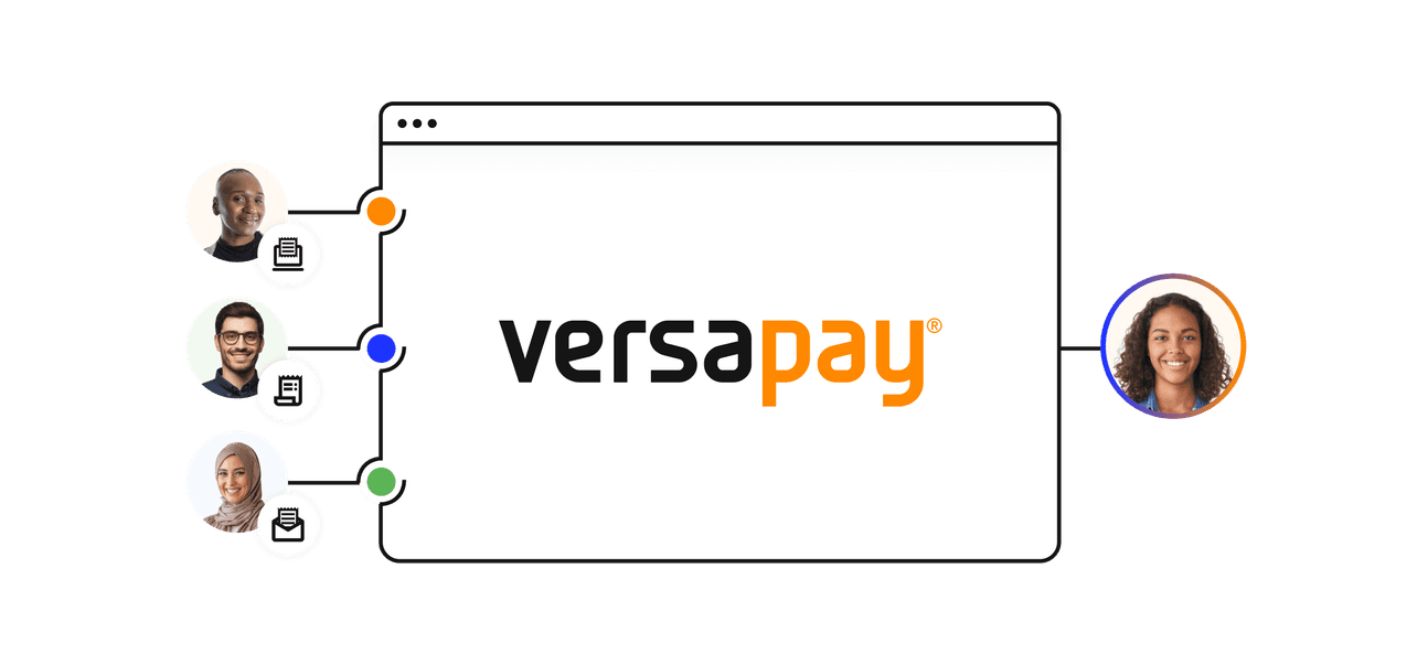 Concept omni channel invoice