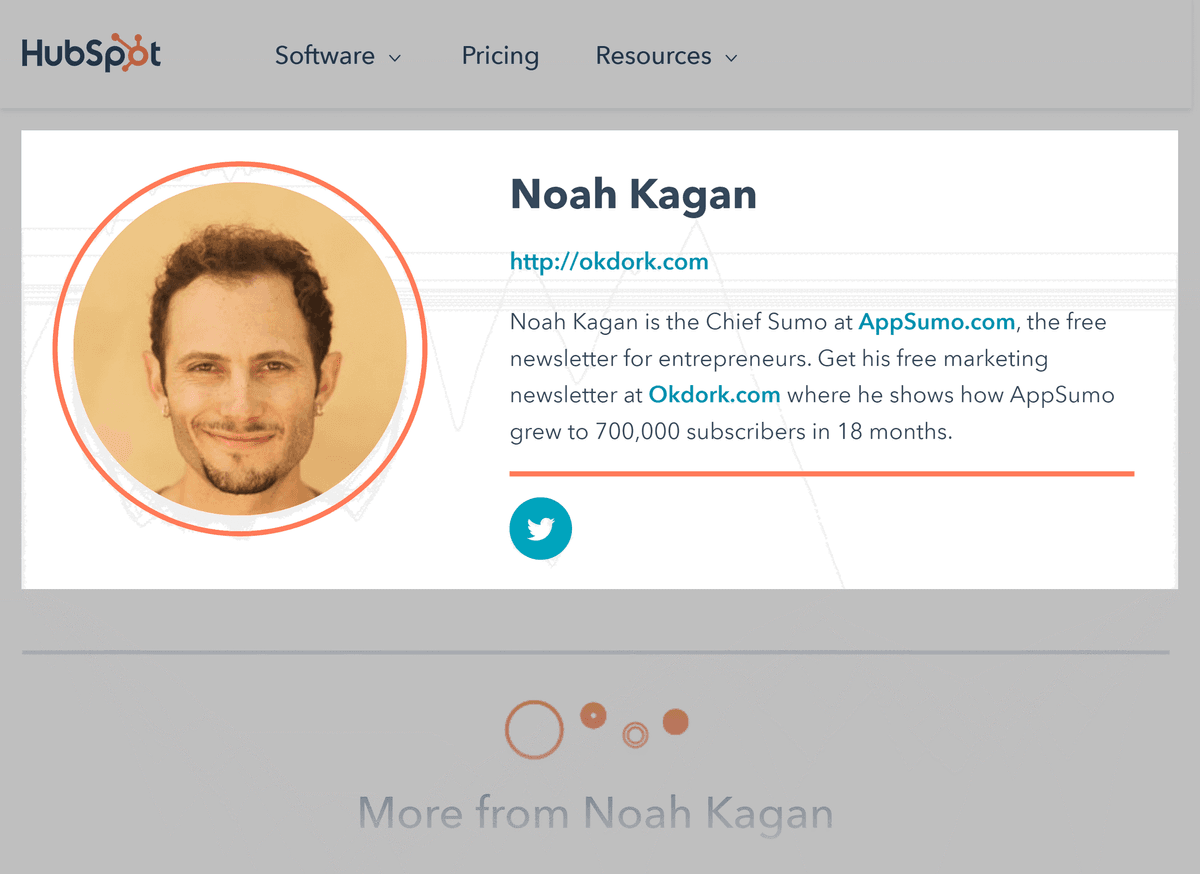 Noah Kagan guest post on HubSpot